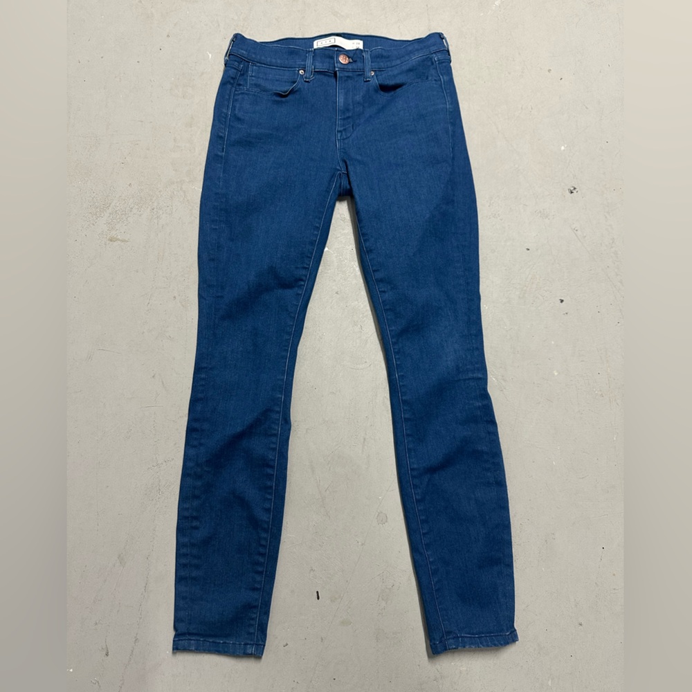 AYR Skinny Stretch Jeans SIZE 28 x 28 Blue Mid-Rise Denim